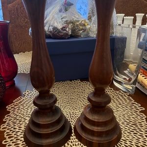 Beautiful hand crafted candle stick holder
